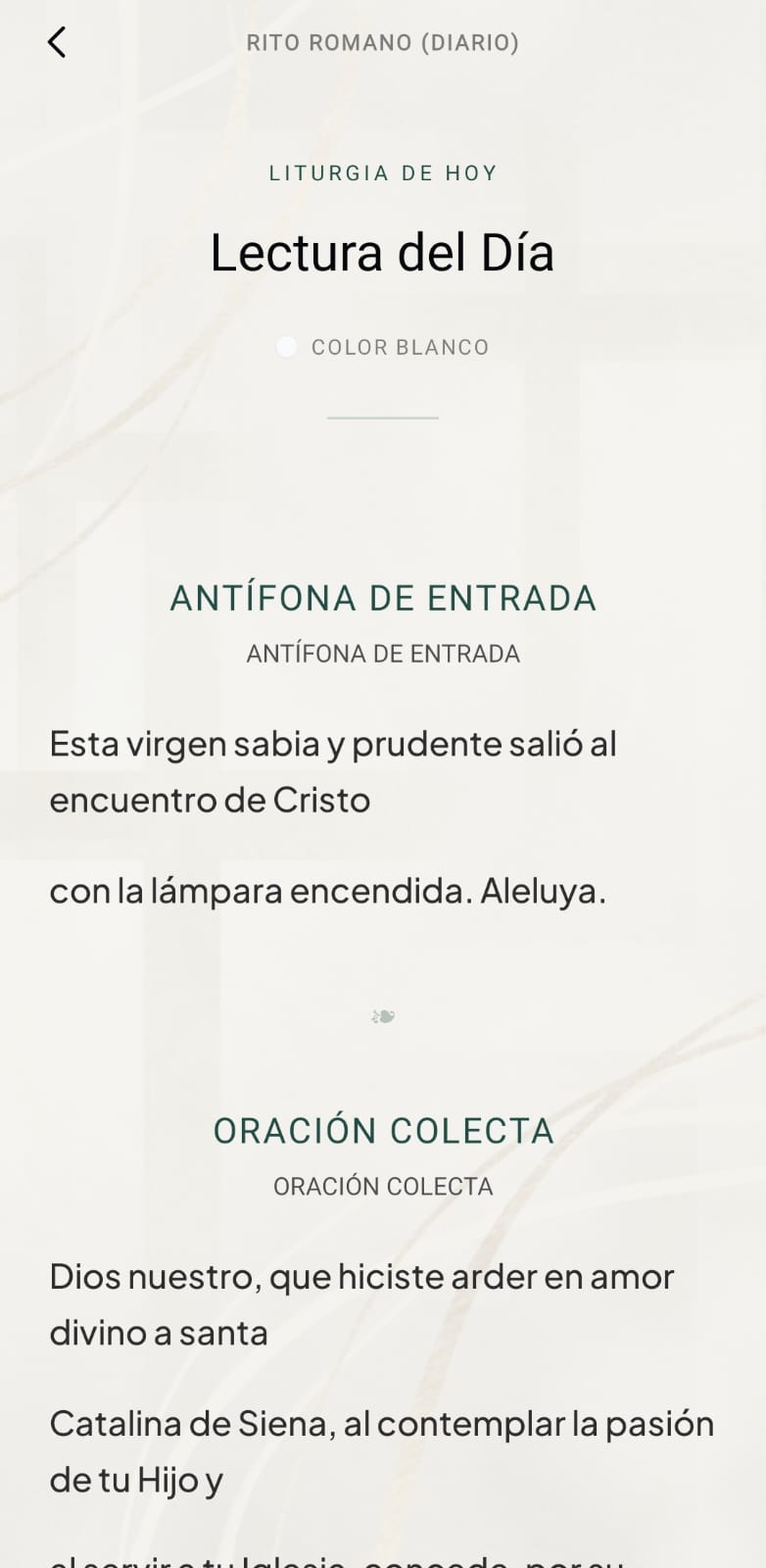 Screenshot liturgia-dia